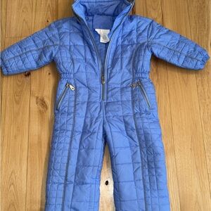 Girl’s Quilted Snowsuit Size 3T